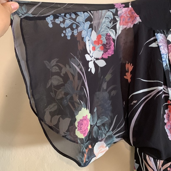 City Chic Women's Plus Size Top Tori Size 14 - Picture 4 of 6